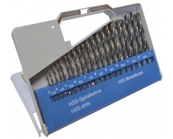 21pc HSS Drill Set (3mm-13mm)